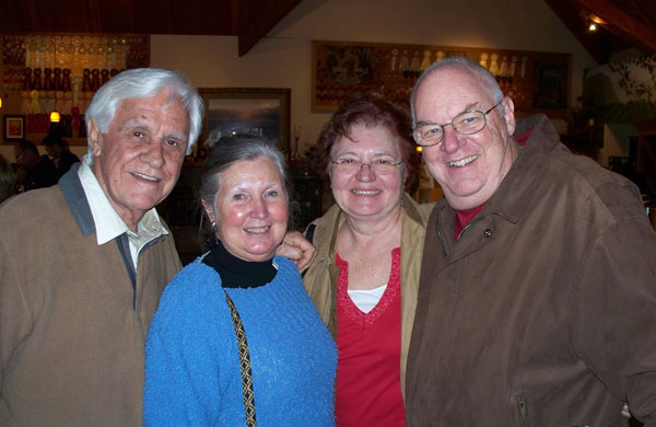 Dino and Marilyn Karakitsion, Ellisha and Philip Westin